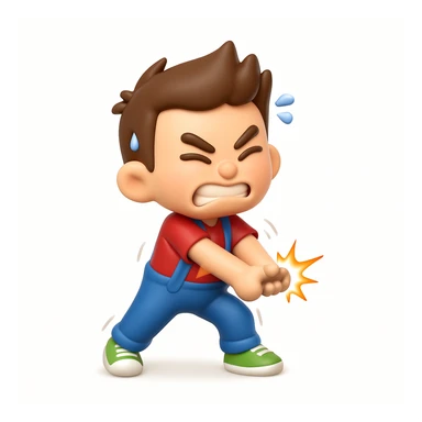 Convert the uploaded image into a 3D Apple-style emoji — preserve the key shapes, colors, and overall composition of the original image. Simplify the forms into clean, rounded cartoon-style elements while keeping the subject recognizable. Apply glossy textures, soft lighting, smooth shading, and render everything in Apple emoji style on a clean white background

 sticker