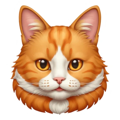 cat with moustache sticker