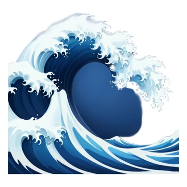 MAKE AN OCEAN WAVE LOOKS SCARY sticker