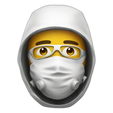 Man in Hazmat Suit form game Rust sticker