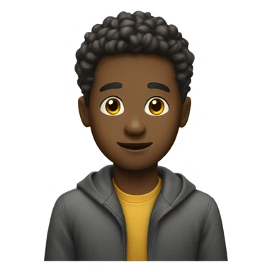 schoolboy draws sticker