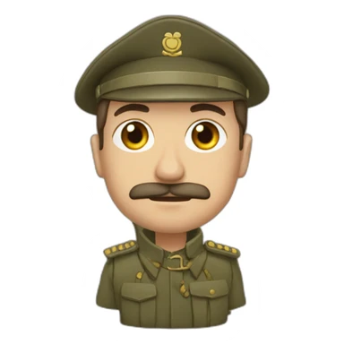 Soldado del siglo 19 frances sticker