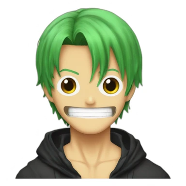 Sanji bat zoro sticker