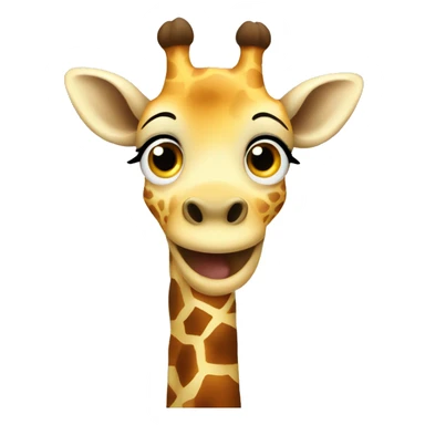 happy giraffe  sticker