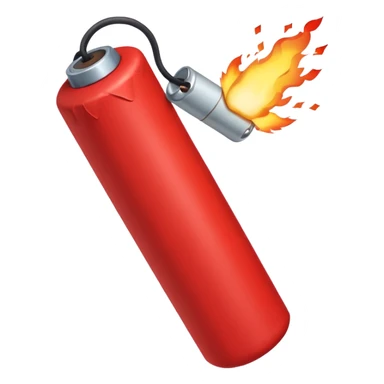 dynamite bomb sticker