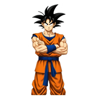Sangoku dragon ball sticker