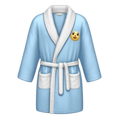 bath robe sticker