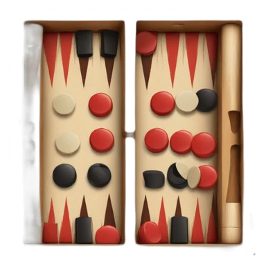 Backgammon sticker