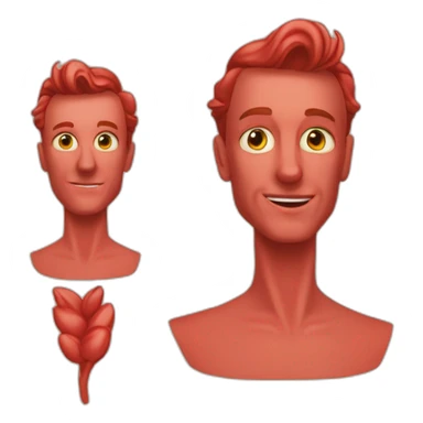 vintage red mercades sticker