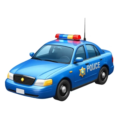 police car sticker