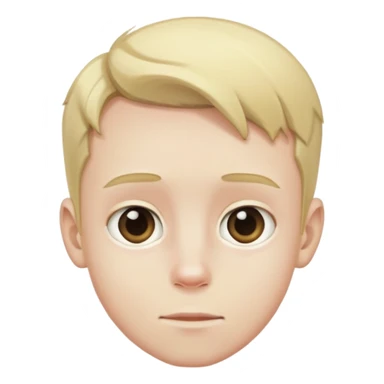 Aven a boy with long hair that’s blonde who is ugly with a big fpreheaf sticker