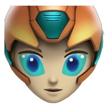 Samus head sticker