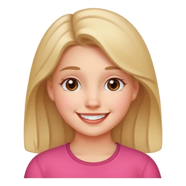 Girl farting sticker