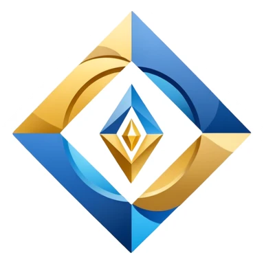 A clean, modern, and professional logo design for a project management and planning framework. The logo should visually represent the journey from initial concept to successful execution. sticker