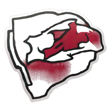 kansas city chiefs logo  sticker