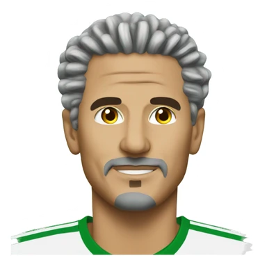 Roberto Baggio, Italian football legend sticker