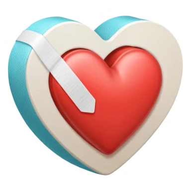 heart bandage sticker