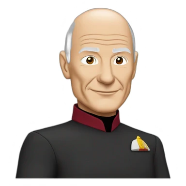Jean-luc picard sticker