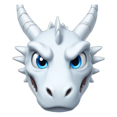 blue eyes white dragon sticker