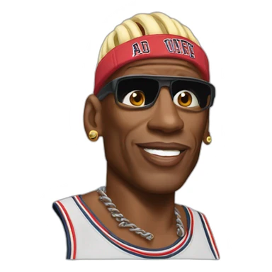 dennis rodman sticker
