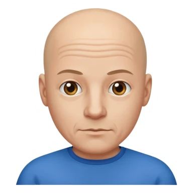 Sujeto pelon vestido de azul sticker