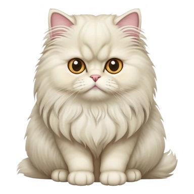 Persian cat sticker