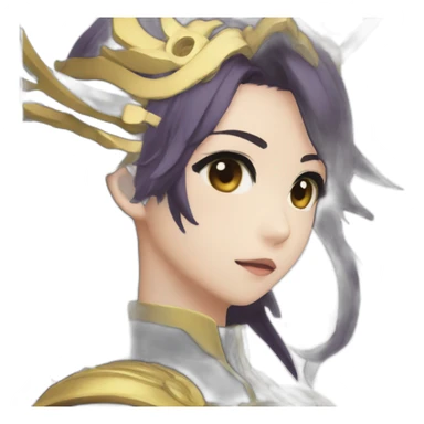 Kazuha de genshin impact sticker