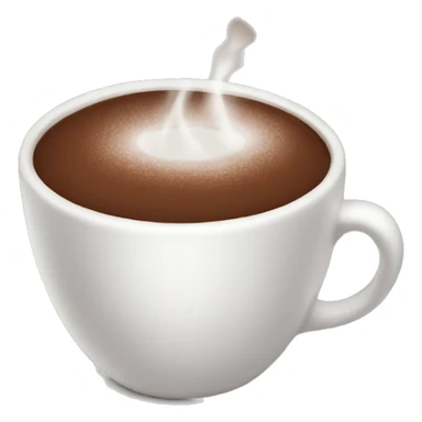 Cup of hot cacao sticker