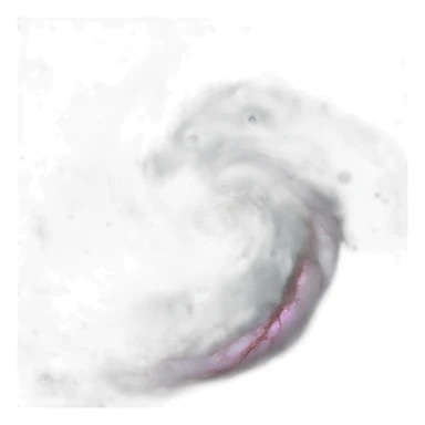 spiral galaxy sticker