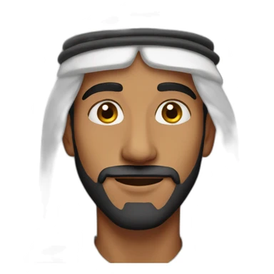 arabian man sticker
