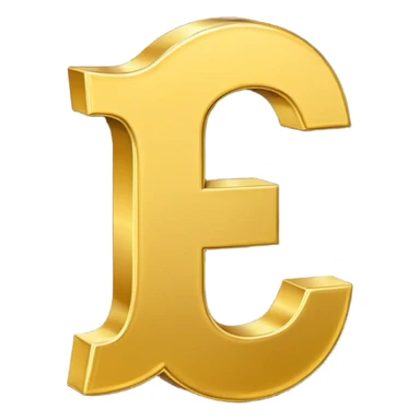 Symbole de currency en or en forme de lettre F précise, seul, 3D, brillant, style emoji simple et lisible sur fond uni. pas une autre lettre

Fcoins sticker