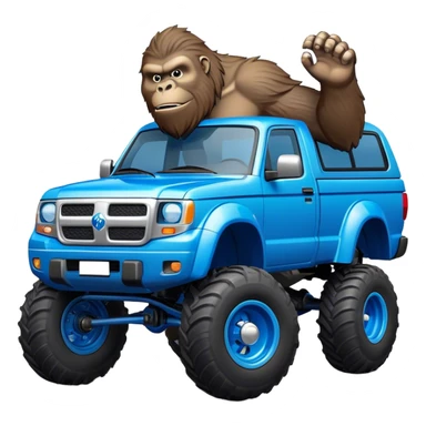 Bigfoot - Bigfoot 4x4 (Model Year: 2022) (Iconic colour: Blue) sticker