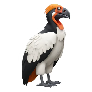 King vulture sticker