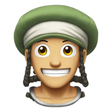 Usopp one piece sticker