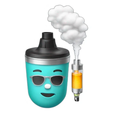 Vaping sticker
