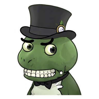 Crying skull sticker