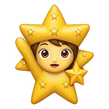 Rana+estrellas sticker