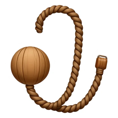 corda forte marrom sticker