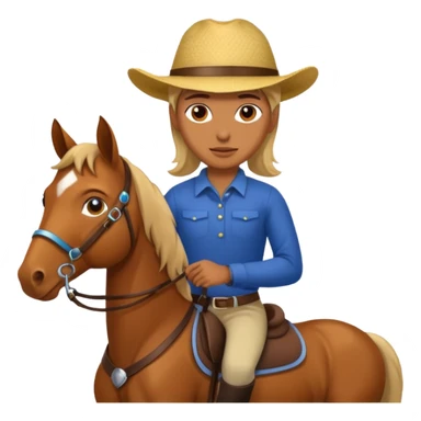 persone on thehorse sticker