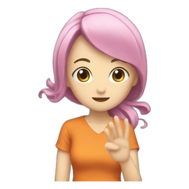 stop with nami sticker