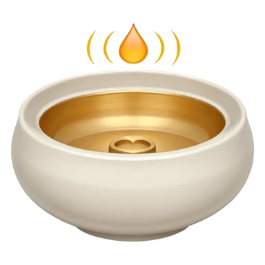 meditation bowl sticker