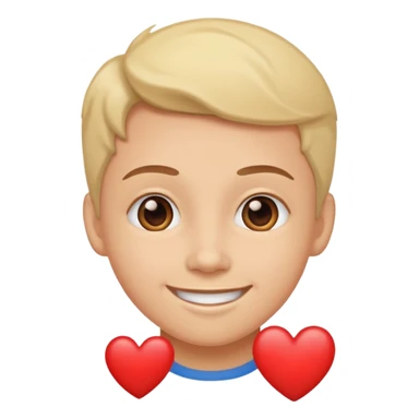 Smiling face with heart-eyes sticker