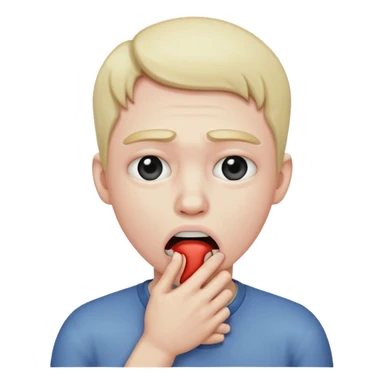 Choking my self sticker