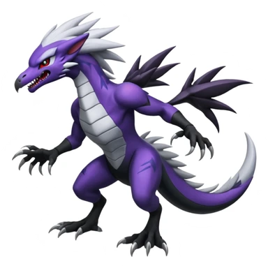 Silvally-Nargacuga-Venom-fusion, full body sticker