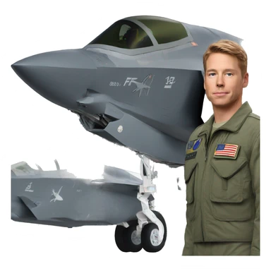 F 35 sticker