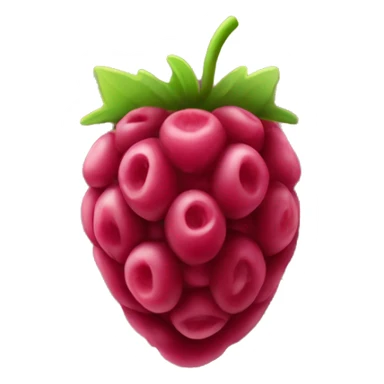 Raspberry with chocolaté sticker