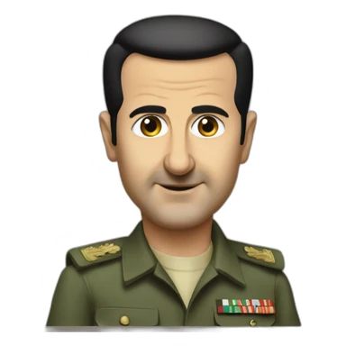 bashar al assad sticker