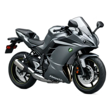2023 Kawasaki Ninja 650 Metallic Matte Graphene Steel Gray sticker
