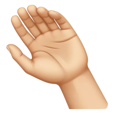 Elbow bent Hand bent backward sticker