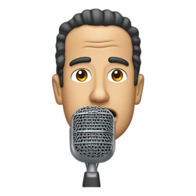 jerry seinfeld microphone sticker